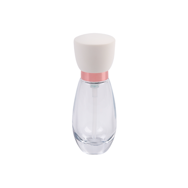 Sticlă cosmetică din sticlă de îngheț de 30 ml cu capac ABS