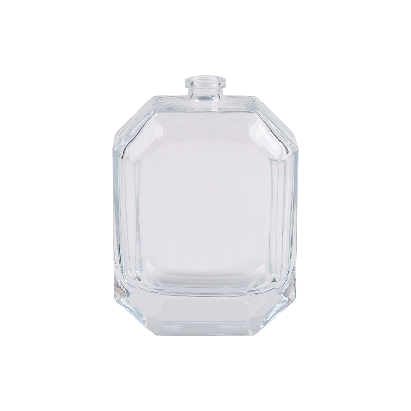 Sticlă de spray cu parfum din sticlă poligon