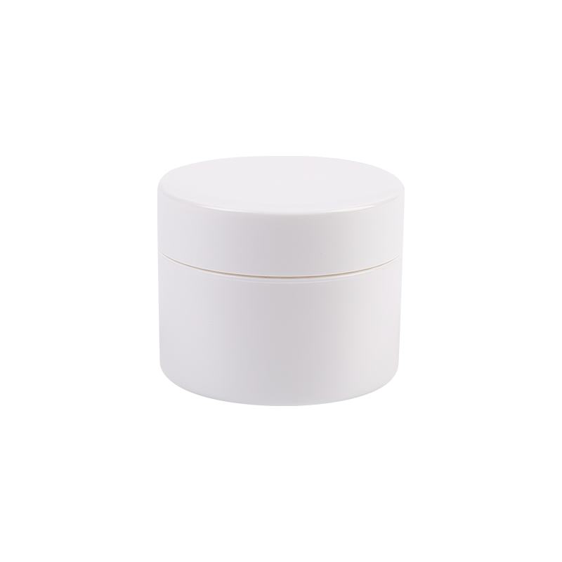 Borcan rotund de cremă de plastic PCR