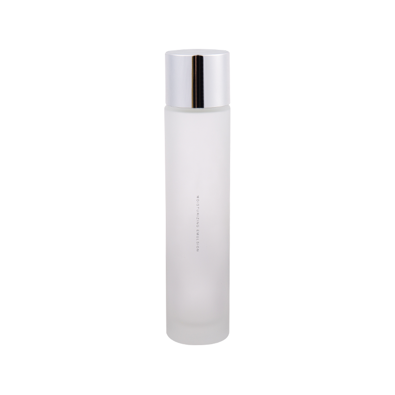 120 ml sticlă simplă de loțiune albă din sticlă alb