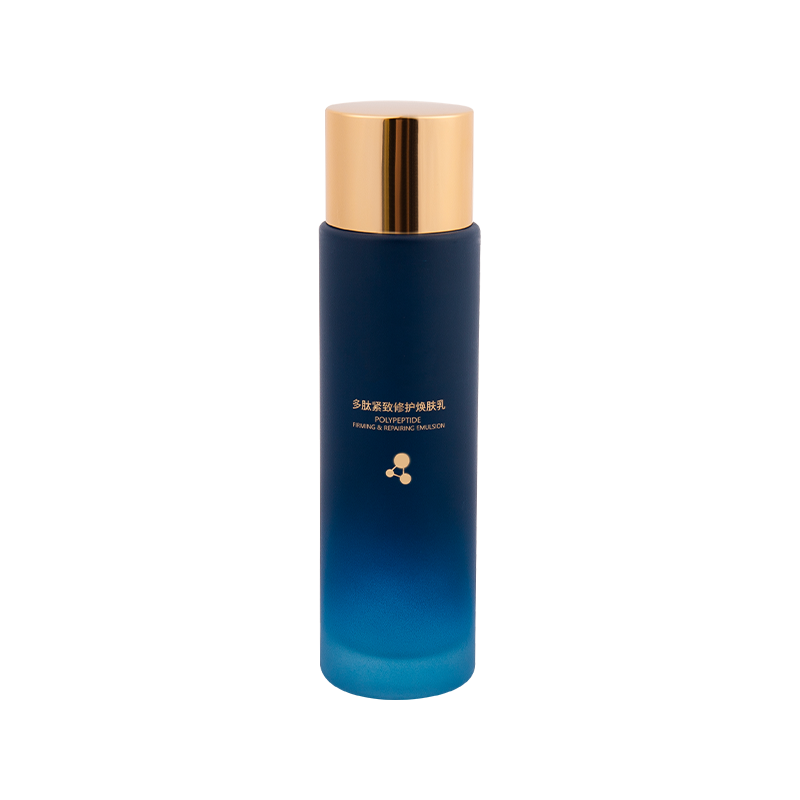Sticlă de loțiune de sticlă cu gradient de 80 ml de mare