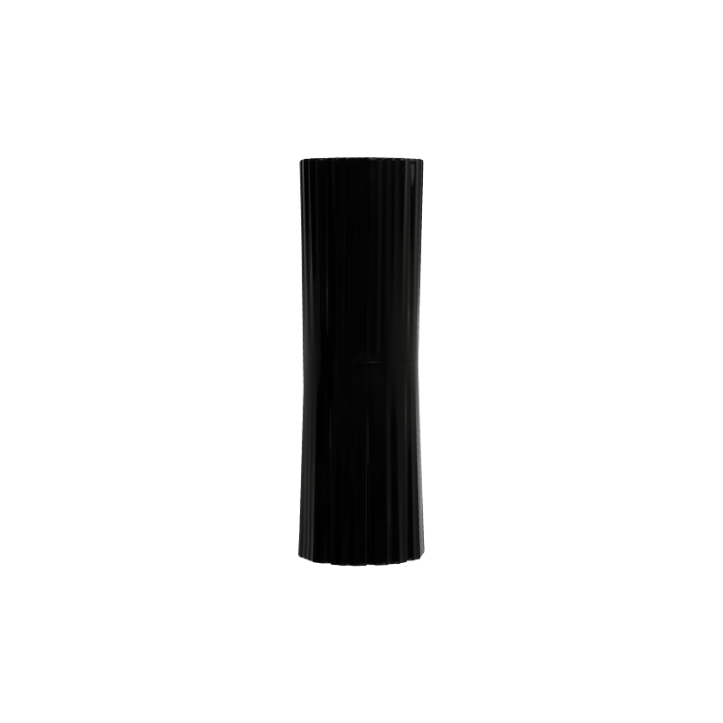 Tub de ruj negru cu nervuri elegante
