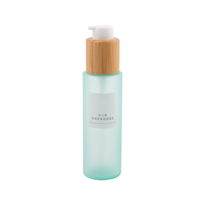 Sticlă de loțiune elegantă de bambus de 120 ml