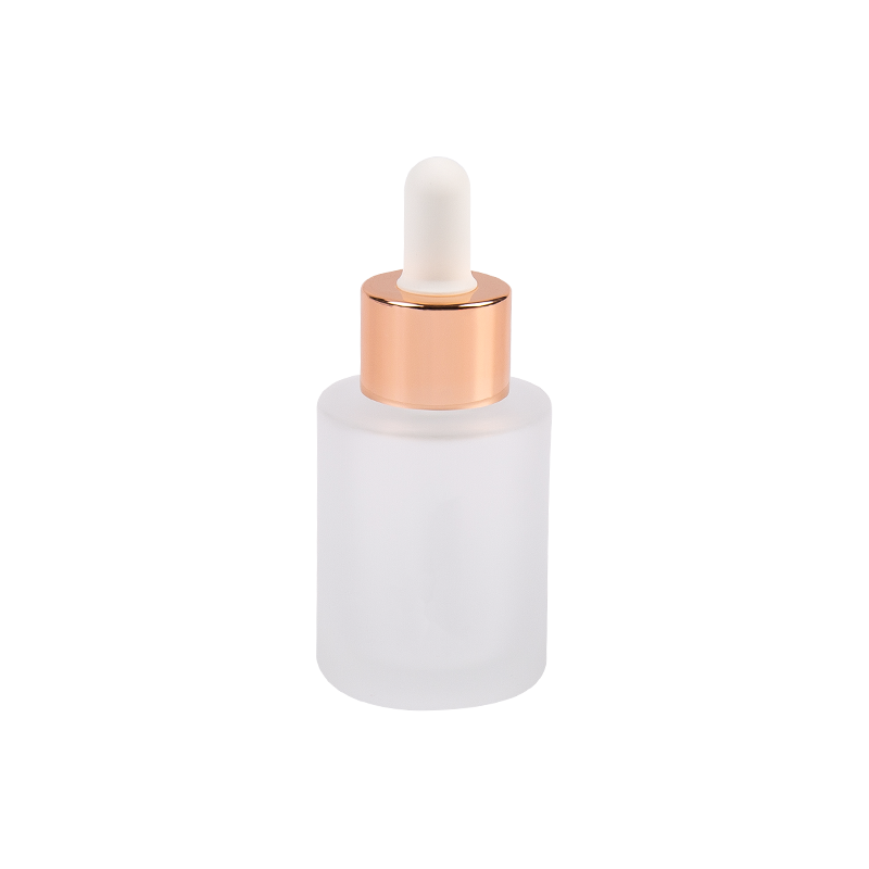 Sticlă de picător de ulei esențial de sticlă de 30 ml din sticlă înghețată
