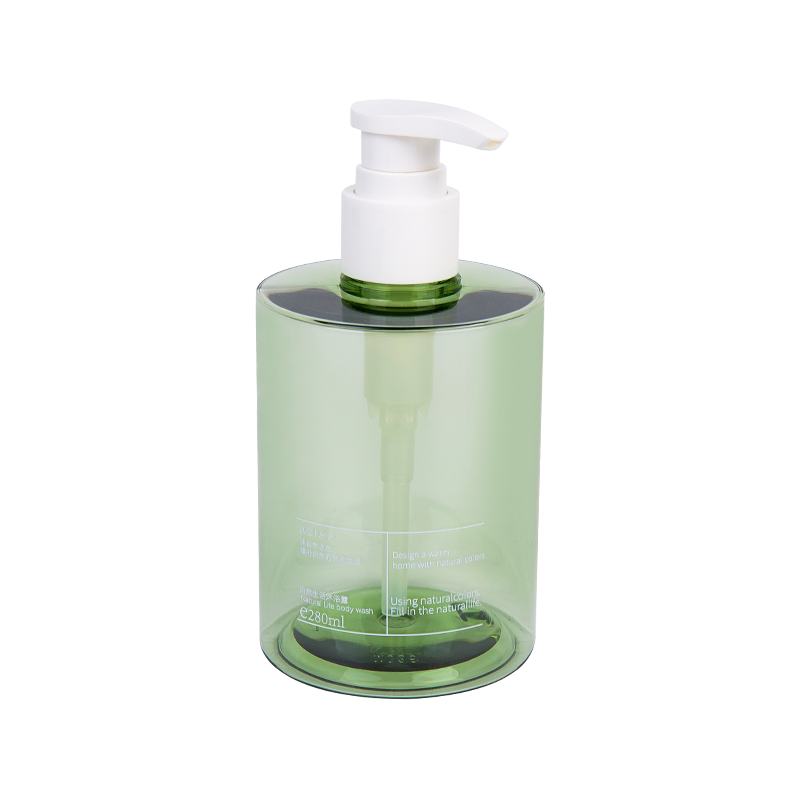 300 ml Elegant Green Petg Pump Sticla