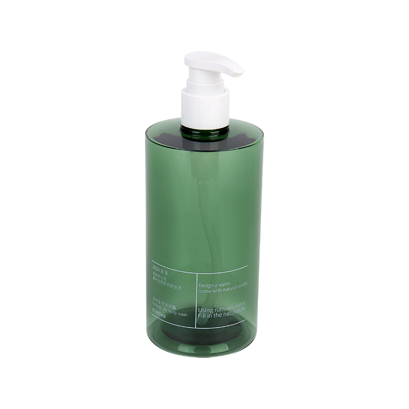 Sticlă de pompă cosmetică de 400 ml Eco Elegance Petg