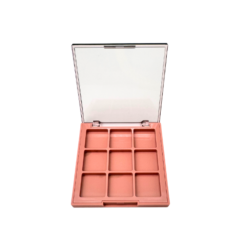 Paletă cosmetică compactă cu 9 pani